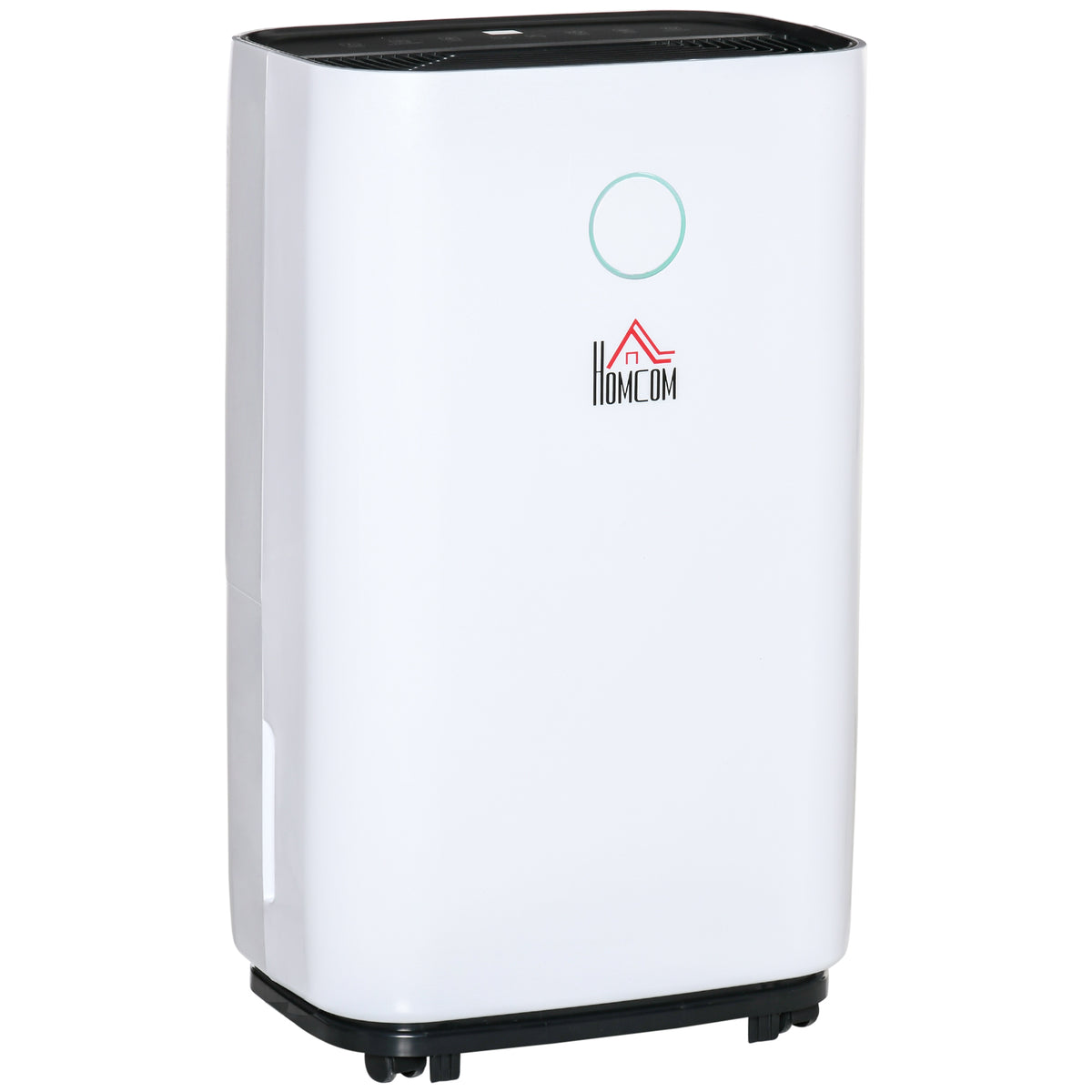 Desumidificador Elétrico 4000ml 16L/Dia com 3 Modos 2 Velocidades Tela LED Luzes Indicadoras Temporizador e Rodas Silencioso para Casa 33,5x23x57cm Branco — foto 1