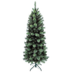 Árvore de Natal 180 cm Árvore de Natal Artificial com 528 Ramos e Suporte de Metal Árvore de Natal para Sala Interior Verde — foto 1