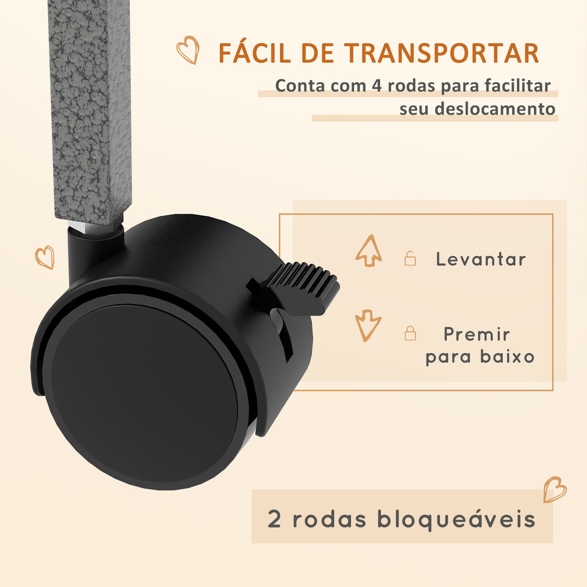 Gaiola para Roedores 80x52x128 cm Casa de 4 Alturas com Rampas Suspensa Rede Bandeja Removível Rodas Portas Cinza Prateado — foto 5