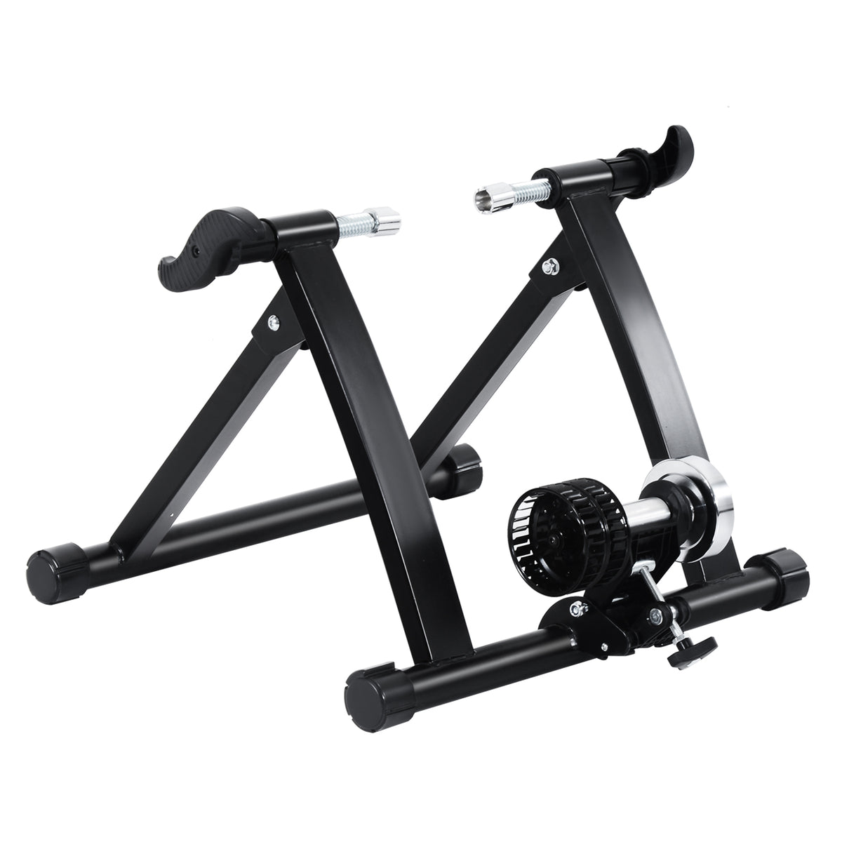 Rolo de Treinamento Magnético para Bicicleta Dobrável 54,4x 47,2x39,1 cm Preta — foto 1