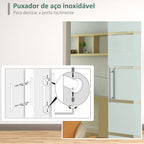Porta de Correr de Vidro 77,5x205 cm Porta de Correr de Vidro com Trilho Translúcida - Modelo 2 — foto 5