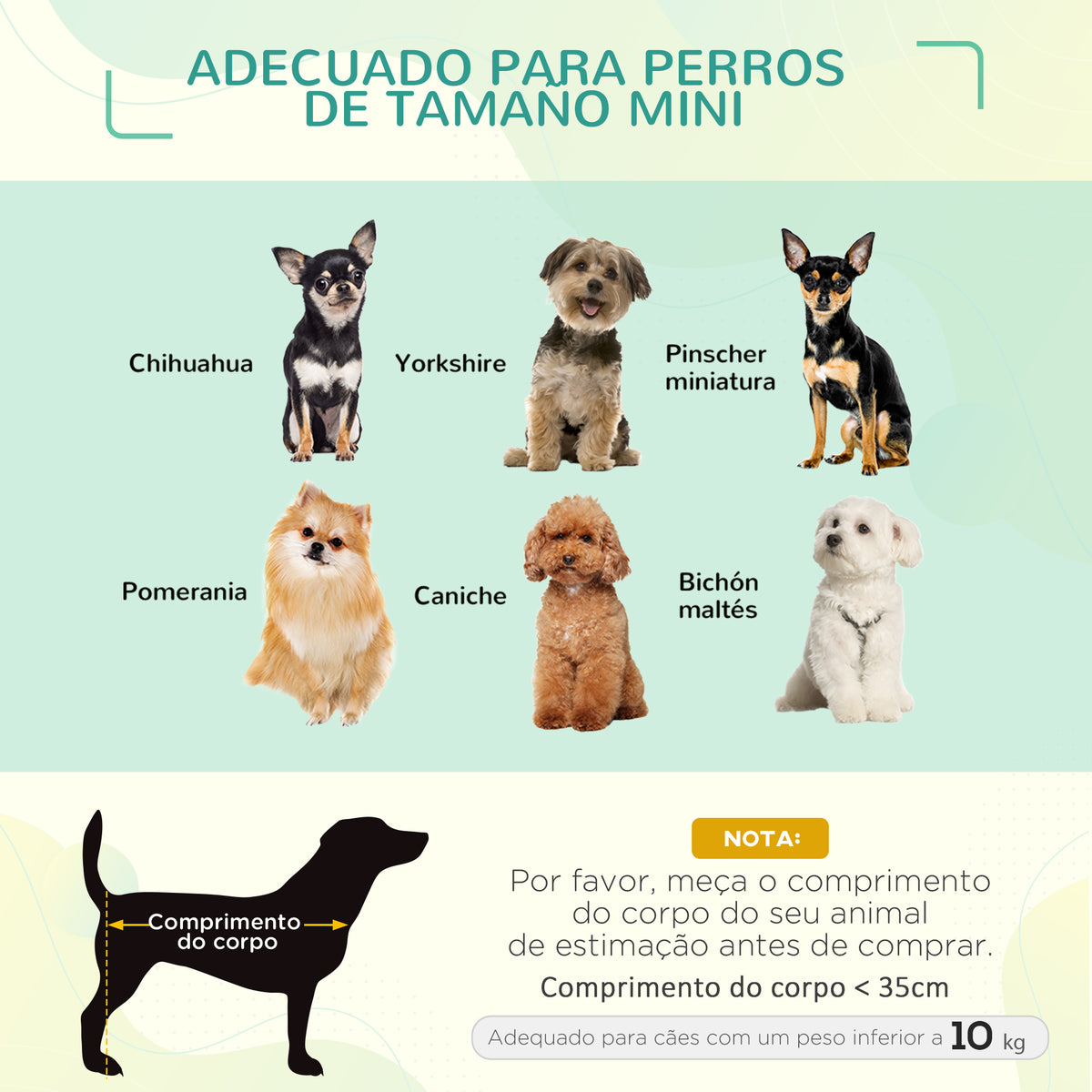 Cama para Animais de Estimação Cama Elevada para Cães Gatos Portátil Tecido Transpirável para Exterior Interior 64x46x18cm Vermelho — foto 7