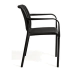 Cadeira Donwa Basic com braços — Preto — foto 4