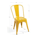 Cadeira Meyer — Amarelo — foto 1