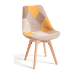Cadeira Mona Patchwork — Amarelo — foto 2