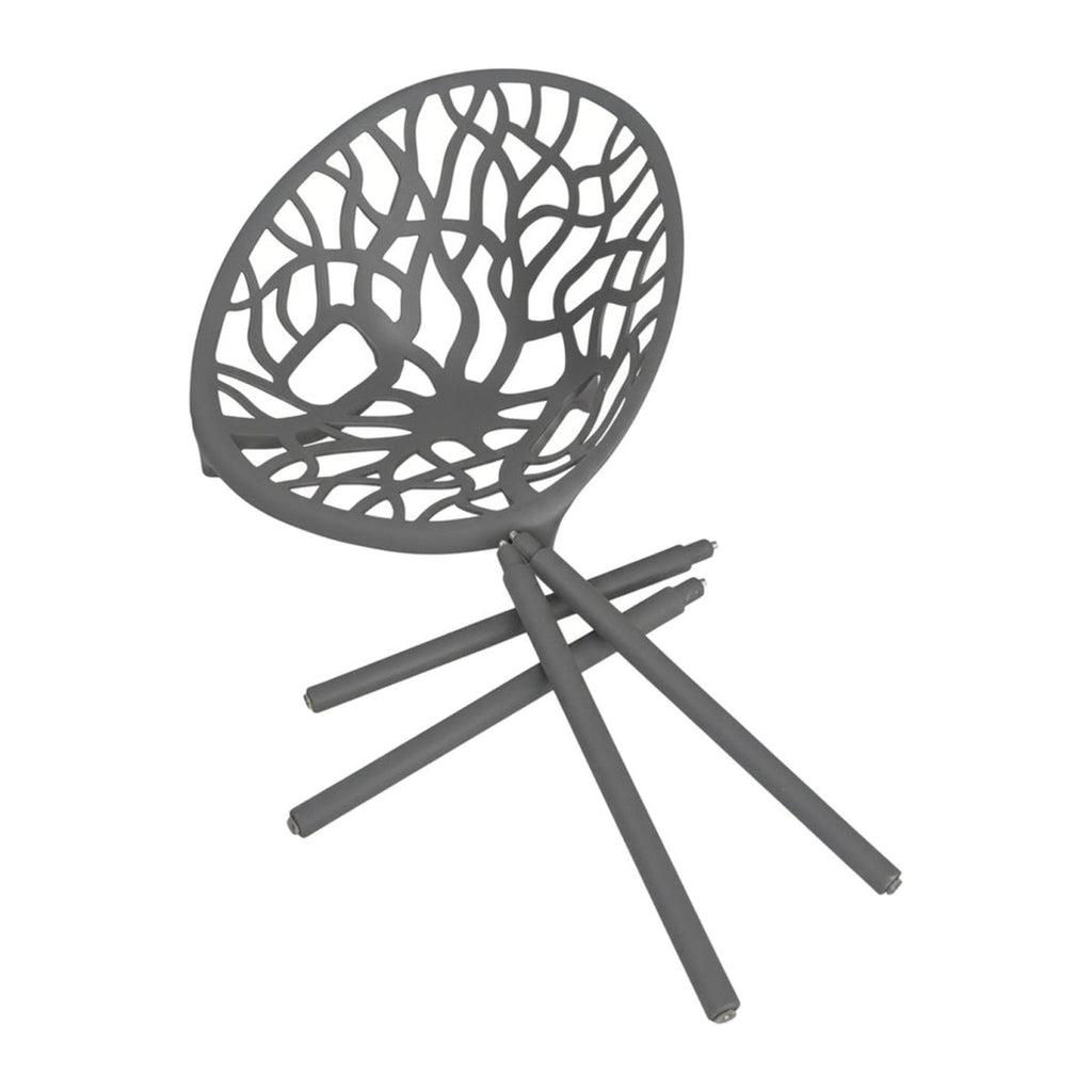 Cadeira Origen Basic — Cinza escuro — foto 3