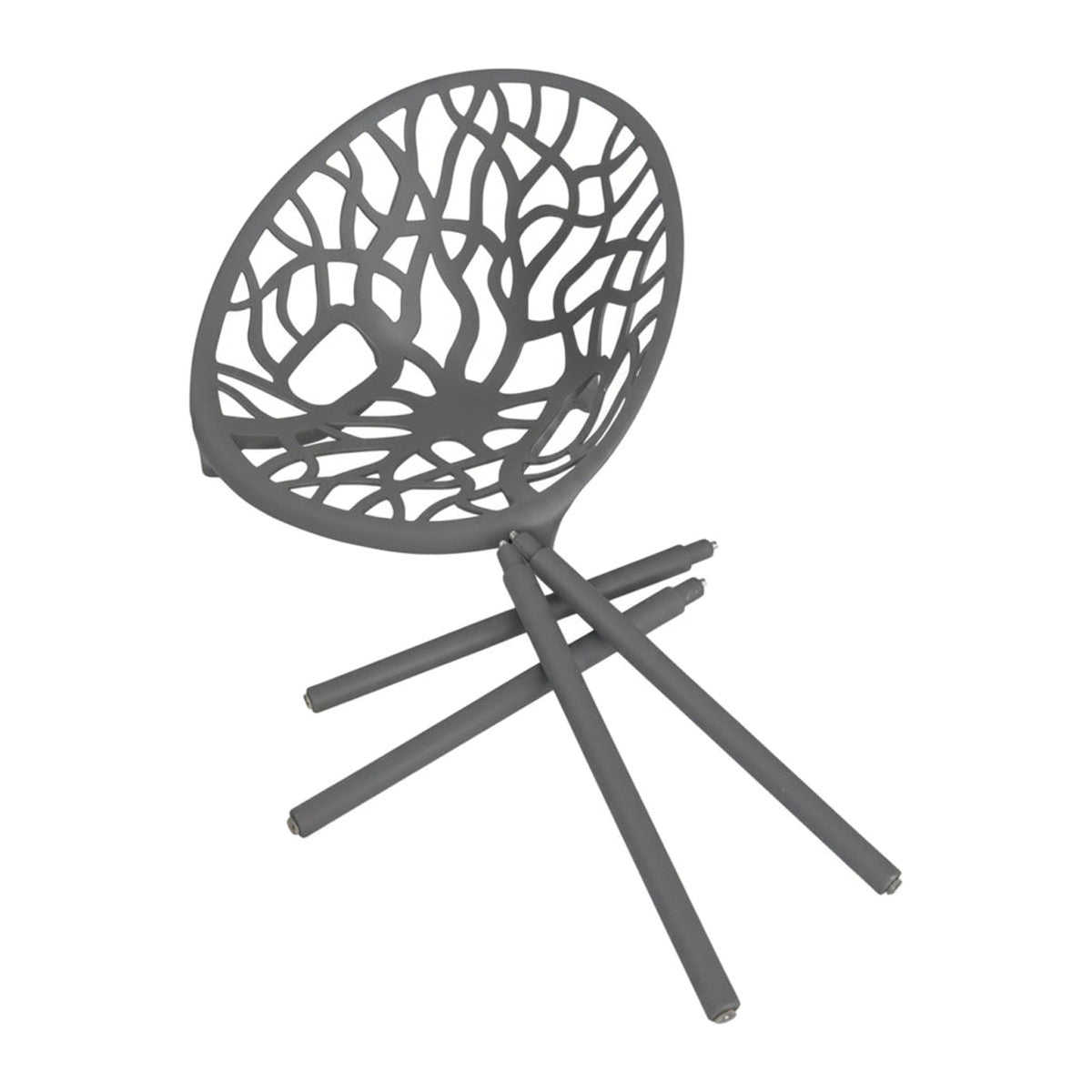 Cadeira Origen Basic — Cinza escuro — foto 3