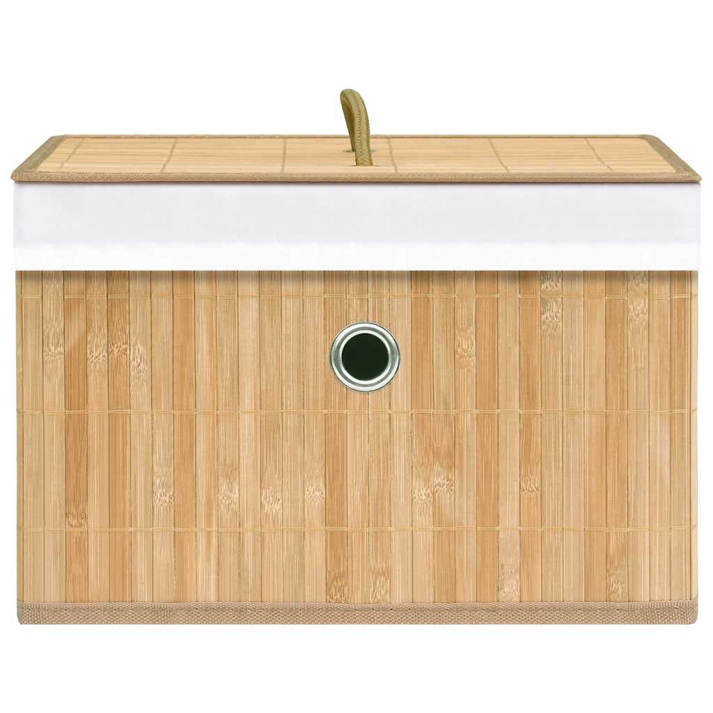 Caixas de arrumação 4 pcs bambu — foto 6