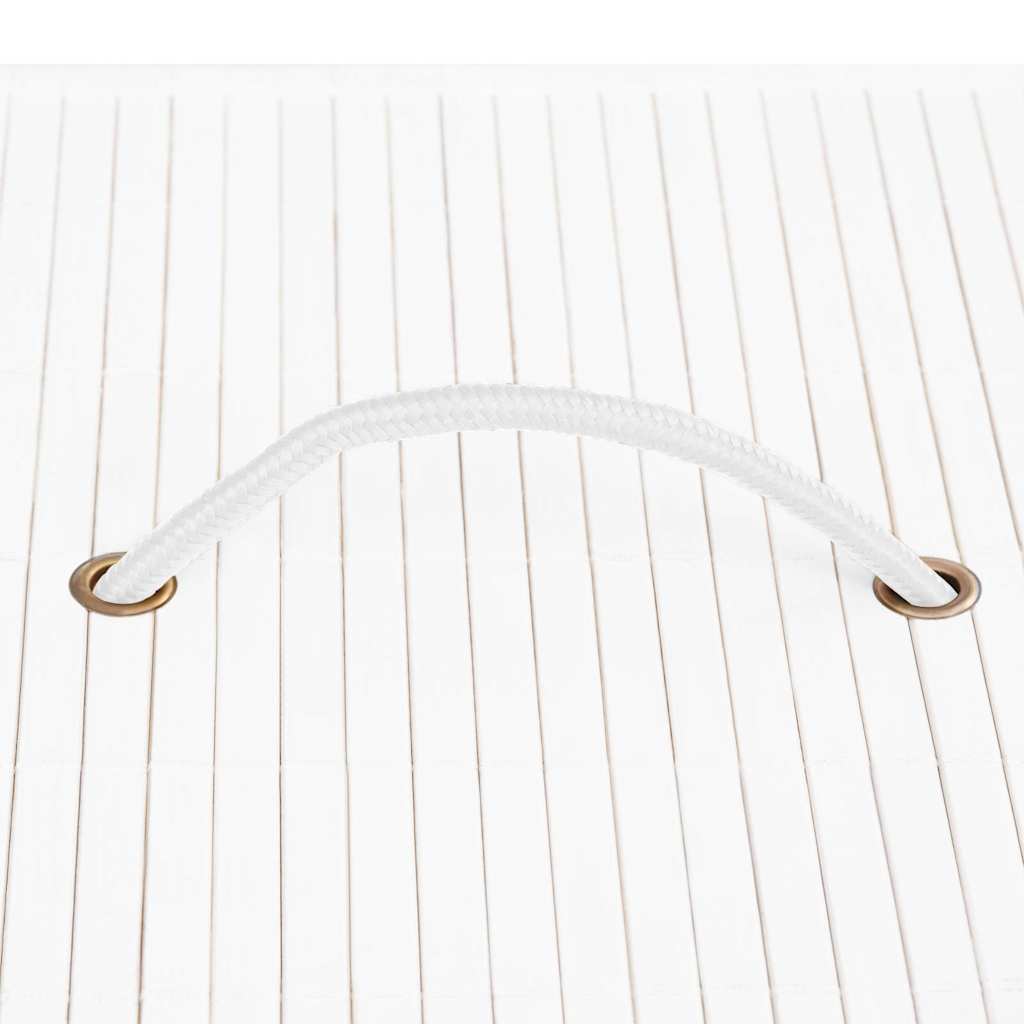 Caixas de arrumação 4 pcs bambu branco — foto 7