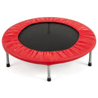 Cama Elástica Dobrável com Almofadas Elásticas e Molas para Exercício 97 x 97 x 22,5 cm – Vermelho — foto 2