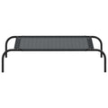 Cama para cães elevada preto S textilene — foto 3