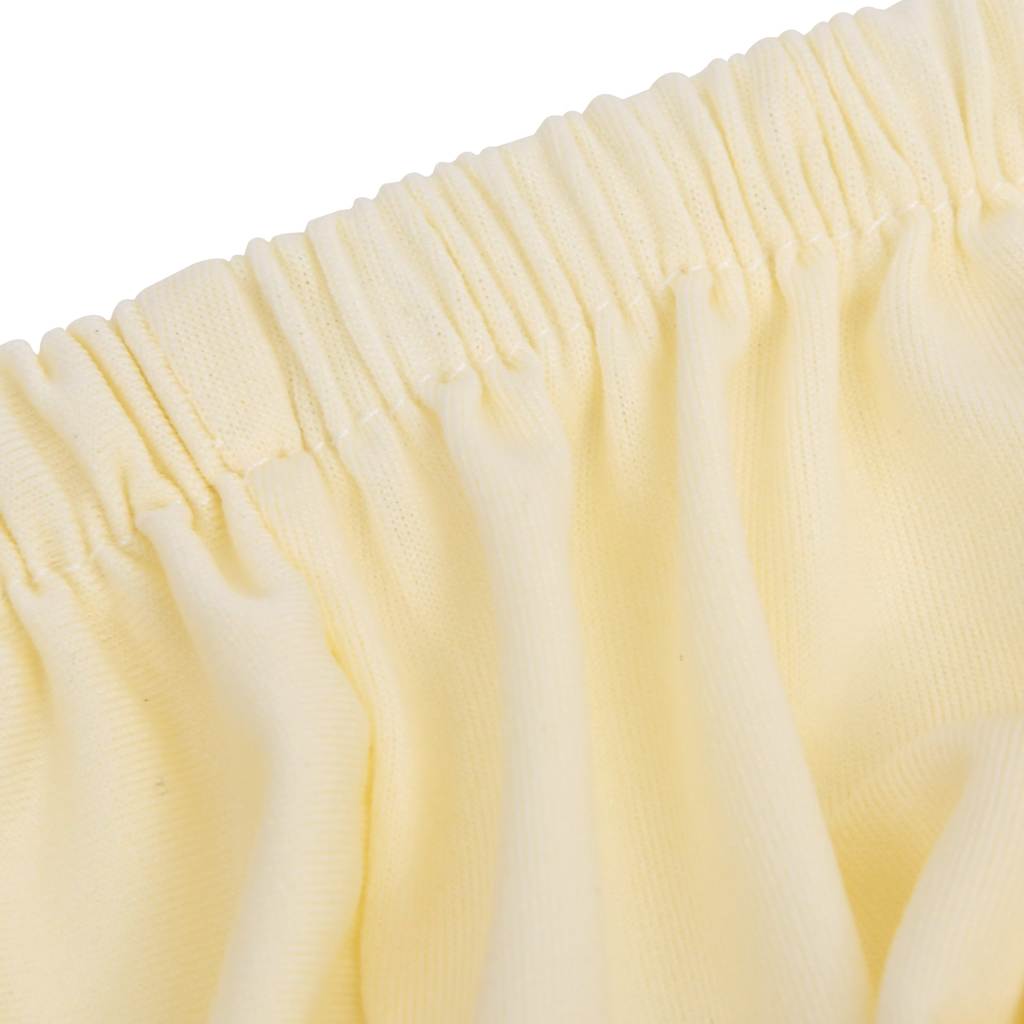 Capa de sofáa elástica jersey de poliéster cor creme — foto 4