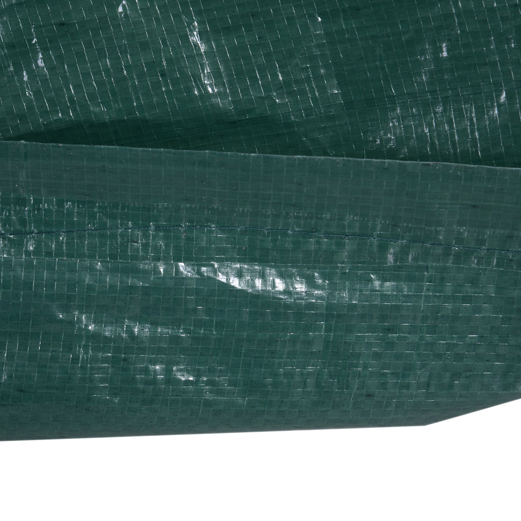 Capa Protetora para Móveis Retangular Cobertura de Móveis para Jardim Impermeável Anti-UV Antipó para Terraço Varanda 235x190x90 cm Verde — foto 8