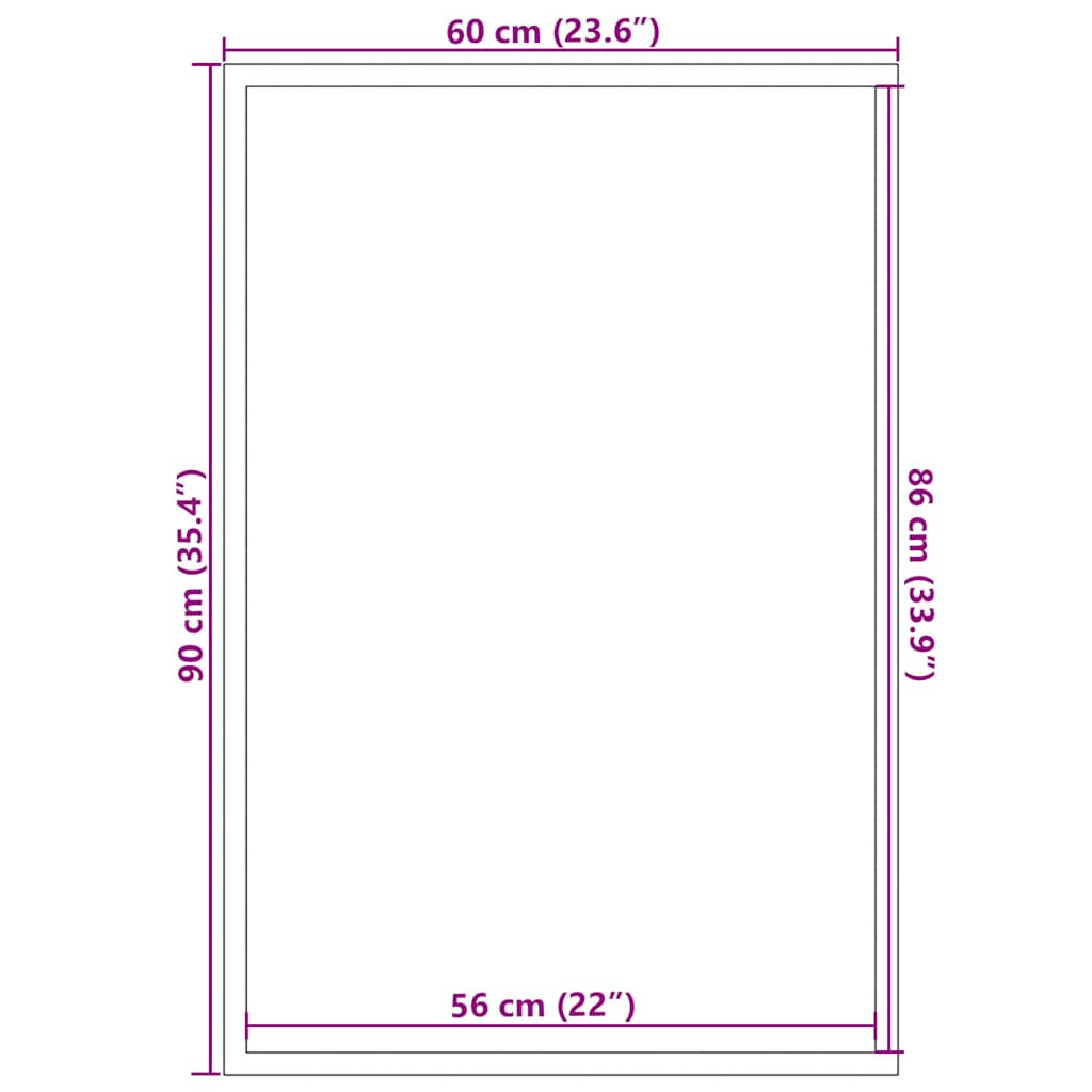 Capacho 60x90 cm cinzento — foto 6