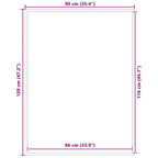 Capacho 90x120 cm cinzento — foto 6