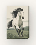 Galope · Minimalista · Quadro de cavalos — acabamento:slim