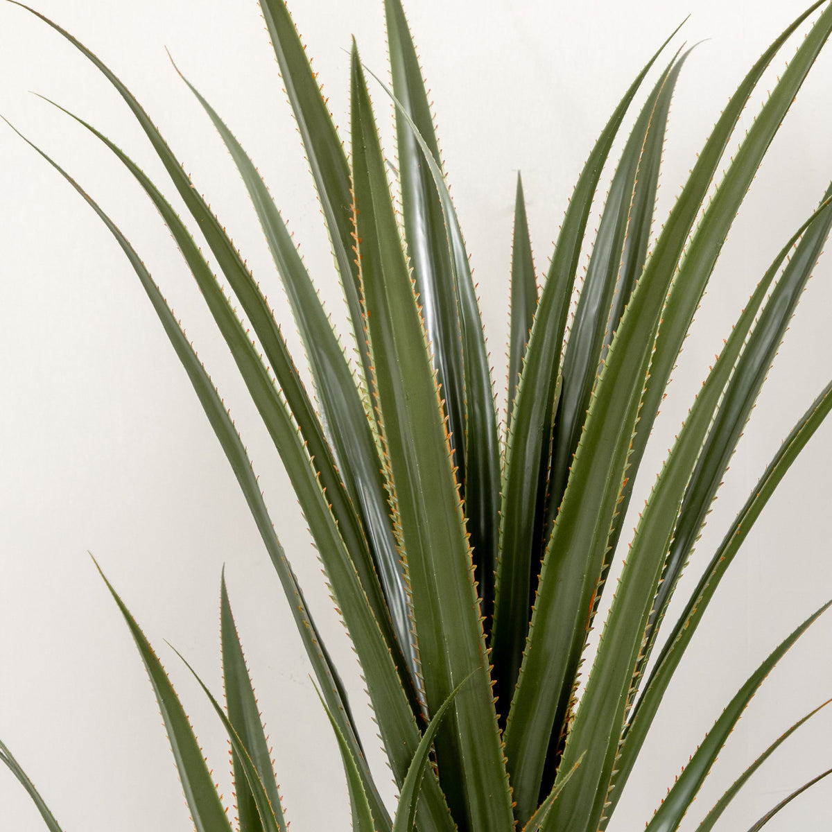 Planta Artificial de Mandioca com Vaso 190cm Planta Artificial com 39 Folhas Realistas para Decoração em Casa Sala de Estar Escritório Ø17x190 cm Verde — foto 9