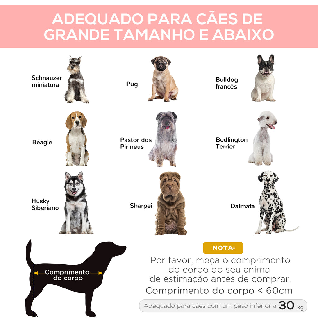 Cama Elevada para Cães Cama de Animais de Estimação com Malha Transpirável e Tecido Oxford para Exterior Interior Ar Livre Jardim Terraço 91,5x76,2x18cm Vermelho — foto 7