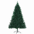 Árvore de Natal Artificial 180cm com 1000 Ramos de PVC Suporte Metálico Decoração de Natal para Interiores Ø102x180cm Verde — foto 1