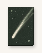 Cometa · Minimalista · quadro constelações — celeste-cometa-minimal_ver_cartao