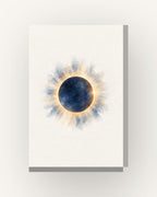 Eclipse · Aguarela · quadro constelações — acabamento:slim