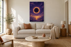 Eclipse · Arte digital · quadro constelações — celeste-eclipse-digital_ver_70x100_sala