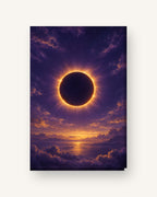 Eclipse · Arte digital · quadro constelações — celeste-eclipse-digital_ver_cartao