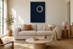 Eclipse · Minimalista · quadro constelações — celeste-eclipse-minimal_ver_70x100_sala
