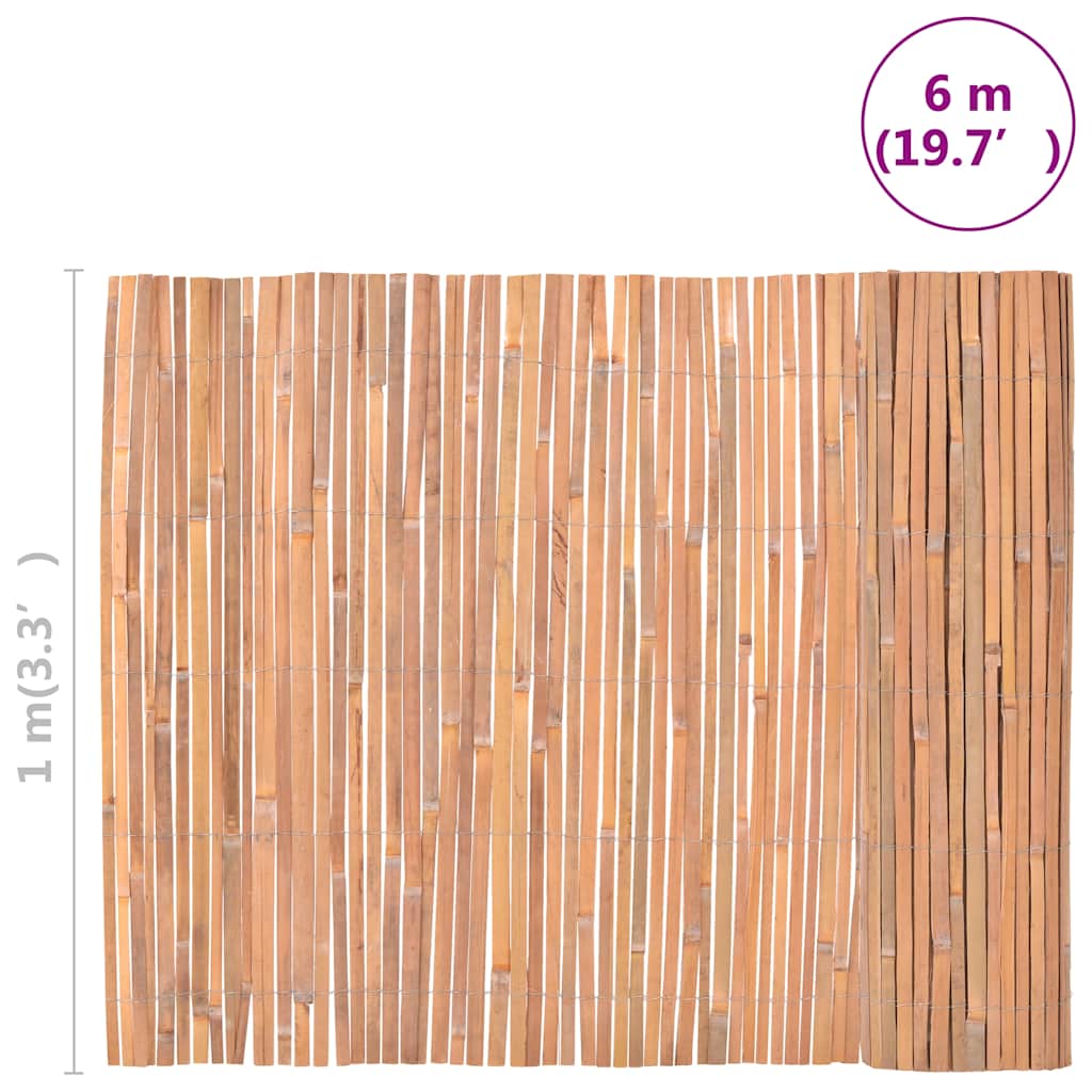 Cerca de bambu 100x600 cm — foto 6