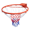 Cesto basquetebol com aro e rede 45 cm laranja — foto 1