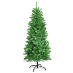 Árvore de Natal Verde 1,5m com 300 Ramos e 150 Luzes LED Quentes Fácil de Montar — foto 12
