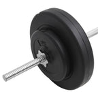 Conjunto de barra com discos 30 kg — foto 4