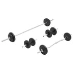 Conjunto de barras e discos 30 Kg — foto 2