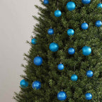 Conjunto de bolas de natal 100 pcs azul — foto 2