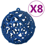 Conjunto de bolas de natal 100 pcs azul — foto 3