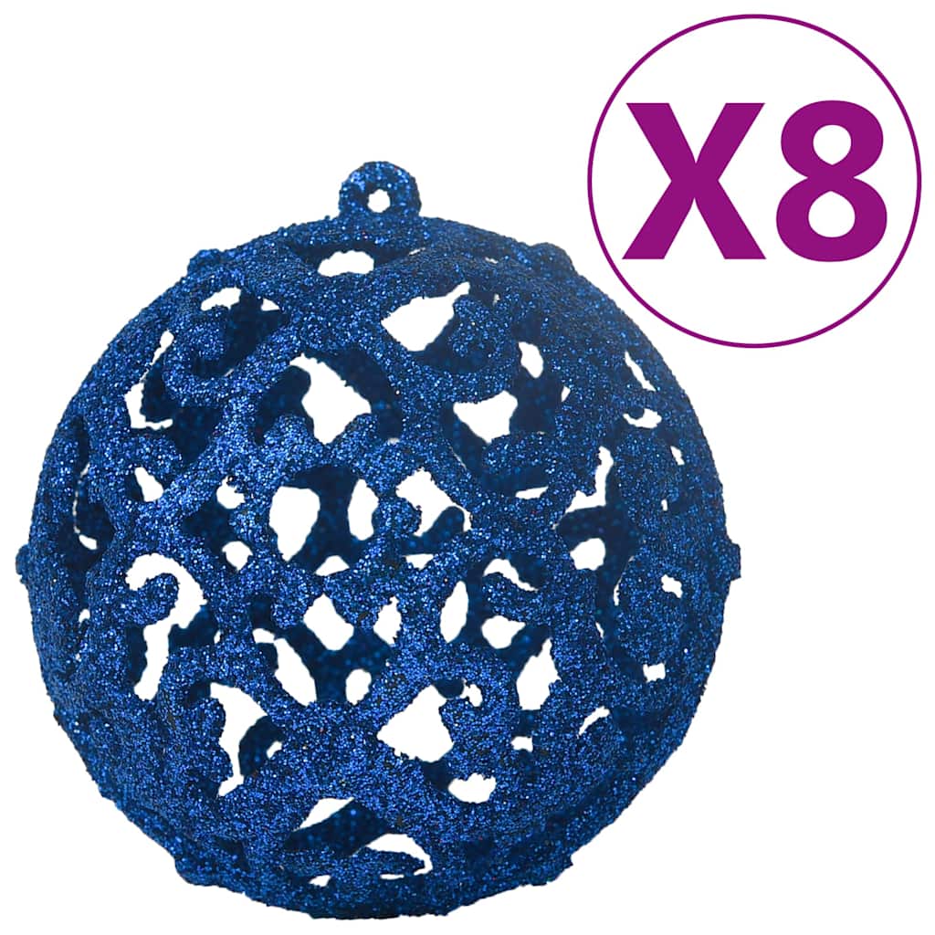 Conjunto de bolas de natal 100 pcs azul — foto 3