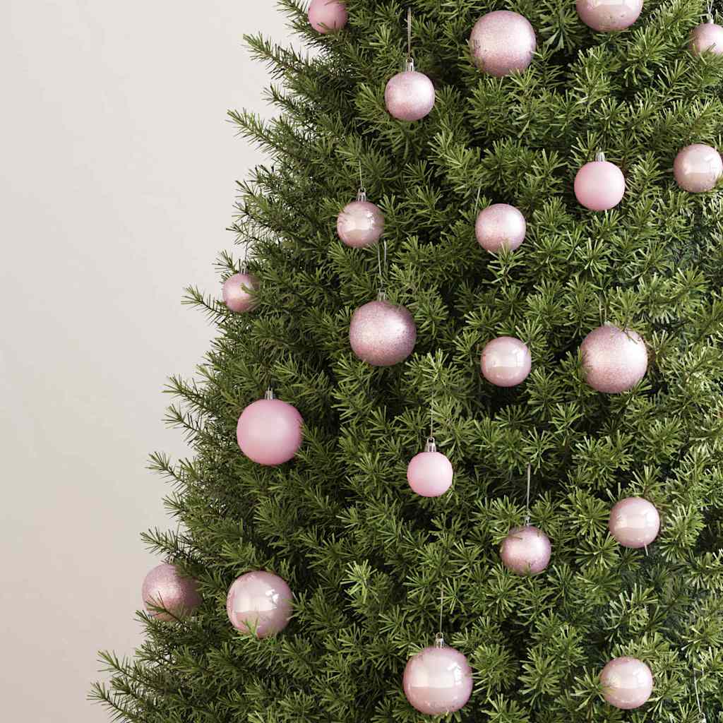 Conjunto de bolas de natal 100 pcs rosa — foto 2