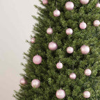 Conjunto de bolas de natal 100 pcs rosa — foto 2