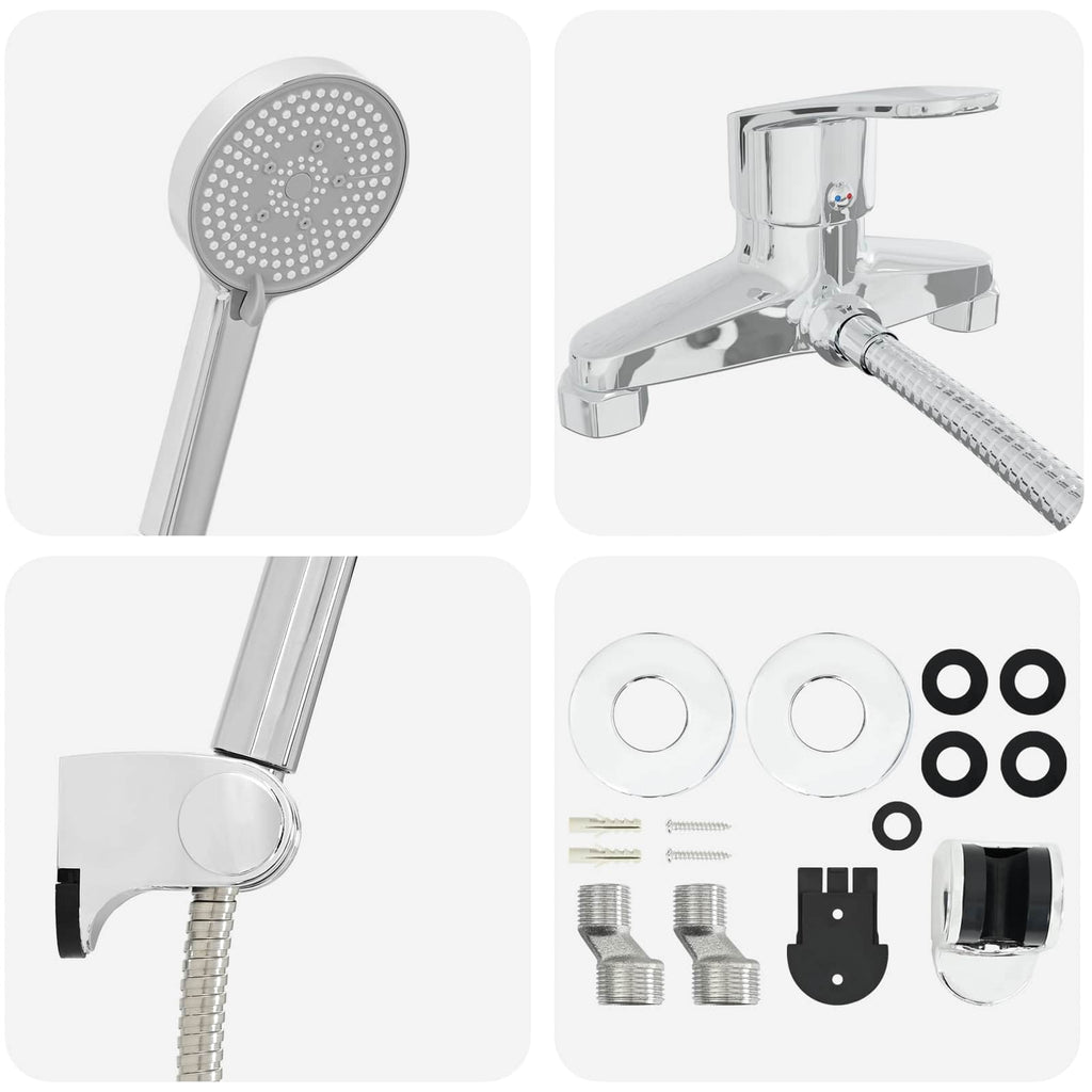 Conjunto de Cabeça de Chuveiro Chrome G 1 / 2 polegadas — foto 7