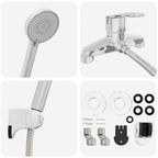 Conjunto de Cabeça de Chuveiro Chrome G 1 / 2 polegadas — foto 7