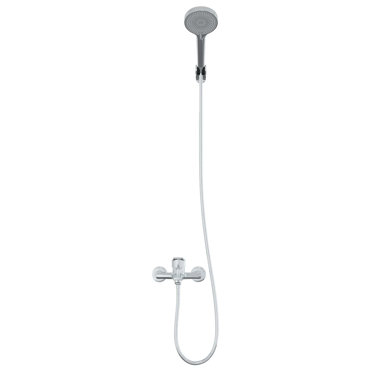 Conjunto de Cabeça de Chuveiro Cromo G 1/2 polegadas — foto 4
