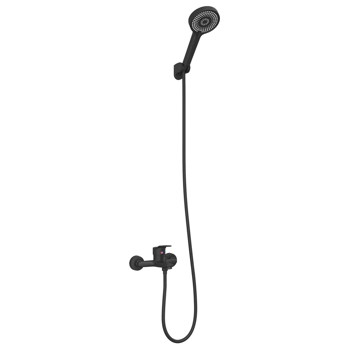 Conjunto de Cabeça de Chuveiro Preto G 1/2 polegadas — foto 2