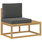 Conjunto de Sofás para Exterior 2 unid. Branco e Antracite — foto 3