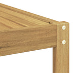 Conjunto de Sofás para Exterior 2 unid. Branco e Cinzento-Claro — foto 5