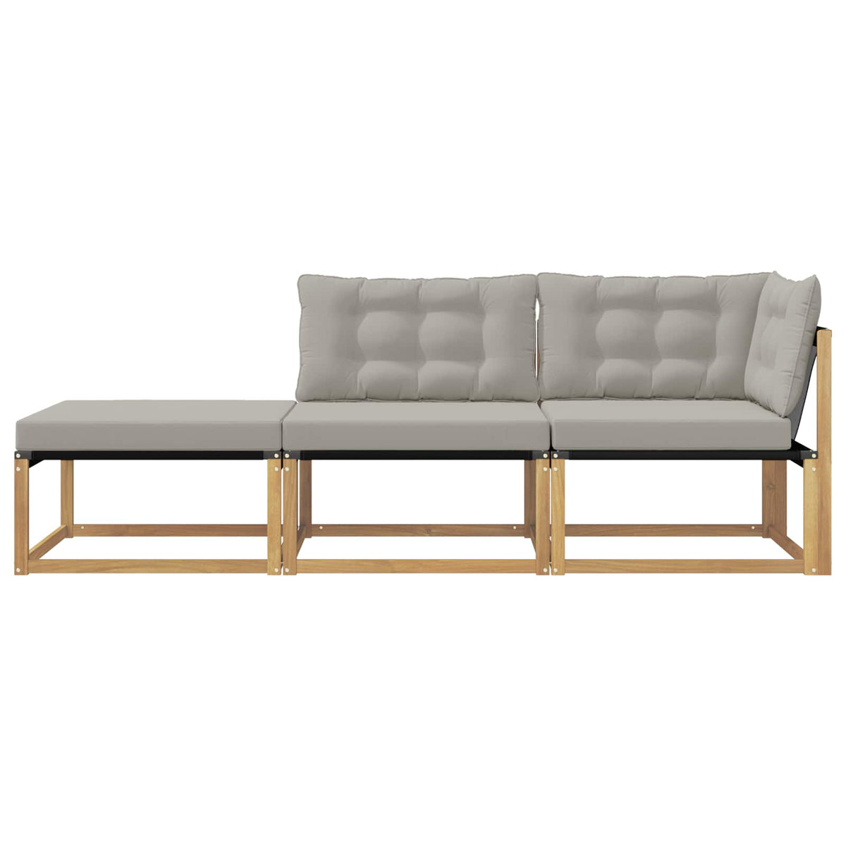 Conjunto de Sofás para Exterior 3 lugar — foto 6