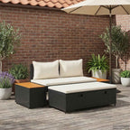 Conjunto de Sofás para Exterior 4 -Seater 4 unid. Retangular — foto 3
