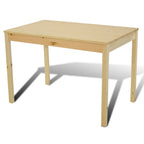 Conjunto Mesa com 4 Cadeiras / Madeira — foto 3