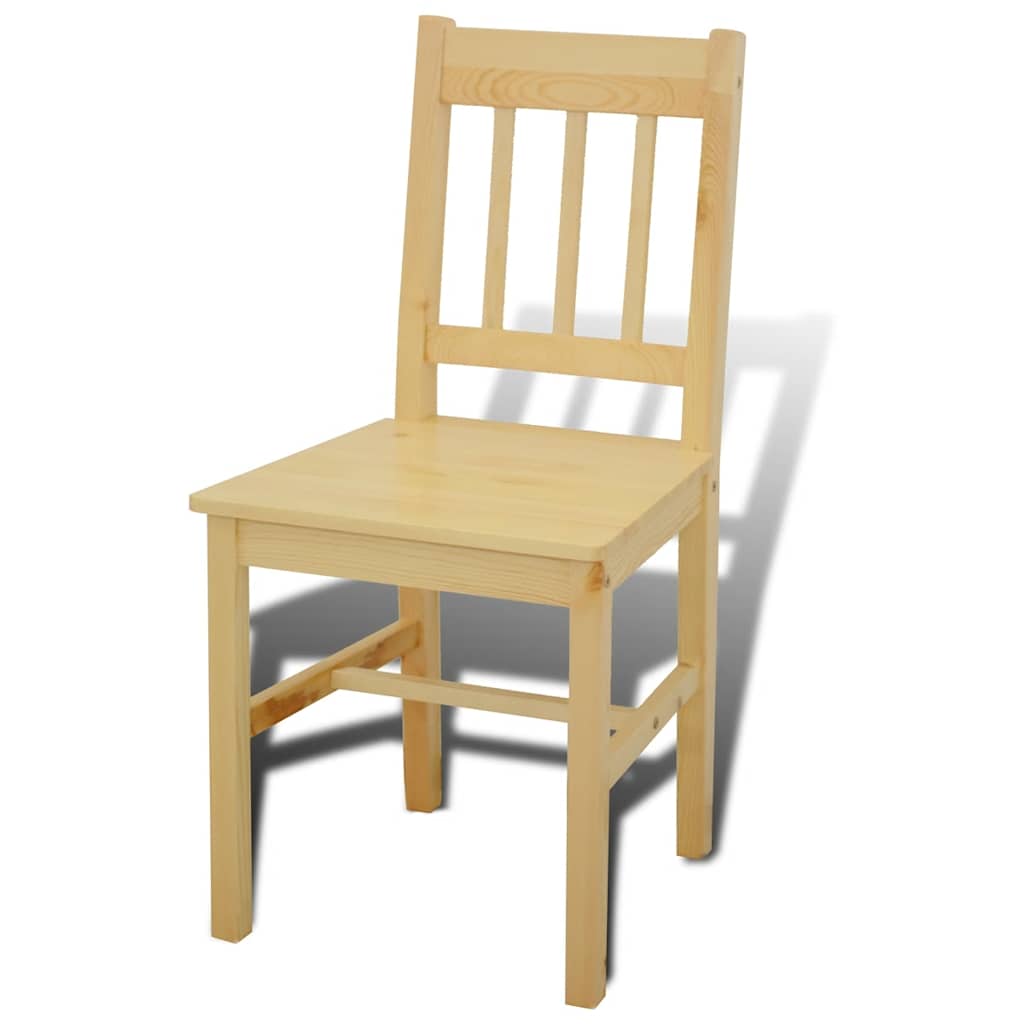 Conjunto Mesa com 4 Cadeiras / Madeira — foto 4