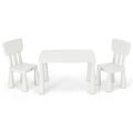 Conjunto Mesa e 2 Cadeiras Infantis para Comer, Desenhar e Atividades 76,5x54,5x49,5cm — foto 2