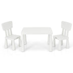 Conjunto Mesa e 2 Cadeiras Infantis para Comer, Desenhar e Atividades 76,5x54,5x49,5cm — foto 2